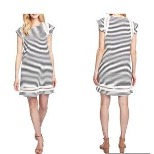 Rachel Roy | Womens Jules Striped Cap
Sleeves Casual Dress